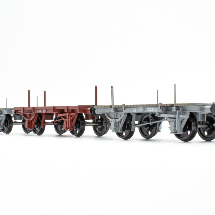 Bulleid Flat Wagon Decorated Samples Arrive