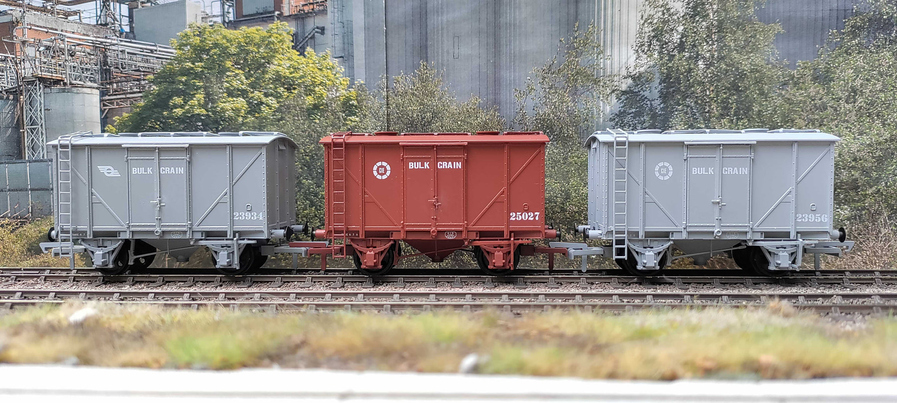 Decorated Grain Wagons Are Here