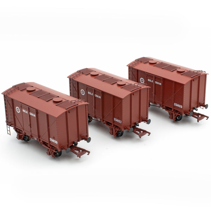 CIE Bulleid Bulk Grain Wagon - Brown (CIE Roundel era) - Pack 1