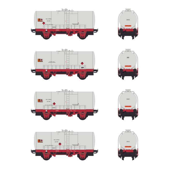 CIÉ Esso Tank Wagon - Quad Pack - Pack 2