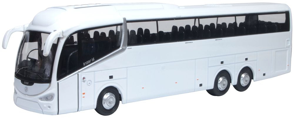 Oxford Diecast Scania Irizar I6 White