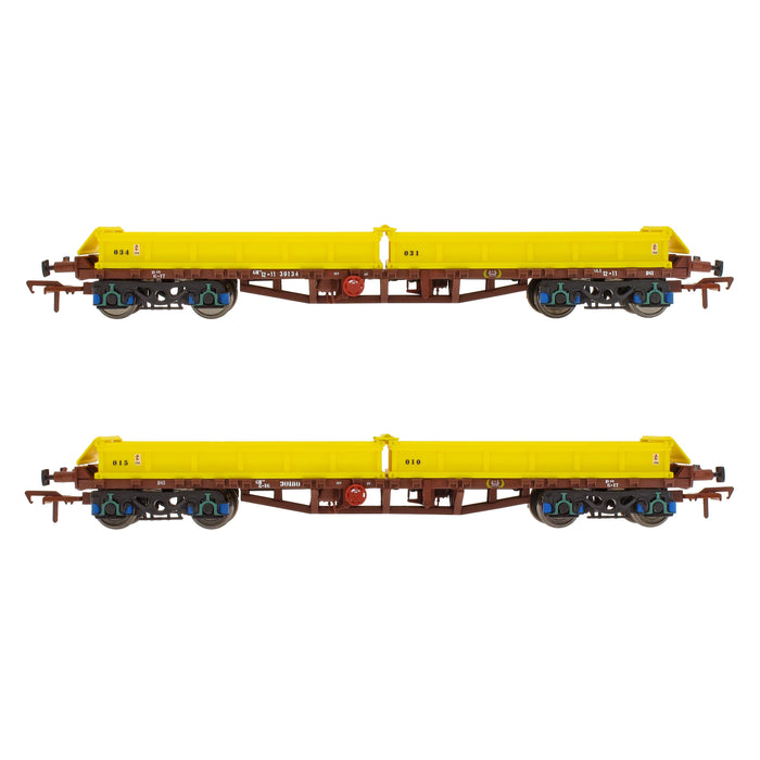 CIÉ/IR 42' Flat - Twin Pack C - Spoil Wagons