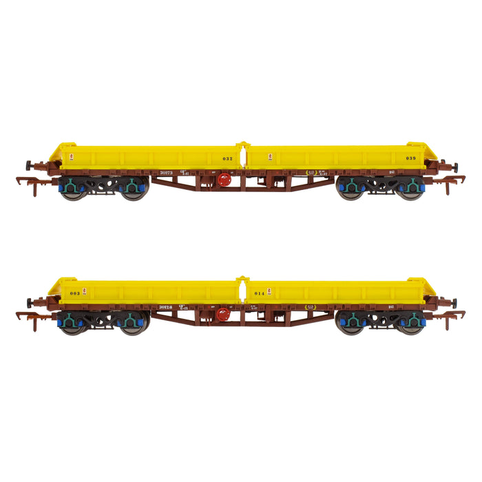 CIÉ/IR 42' Flat - Twin Pack A - Spoil Wagons