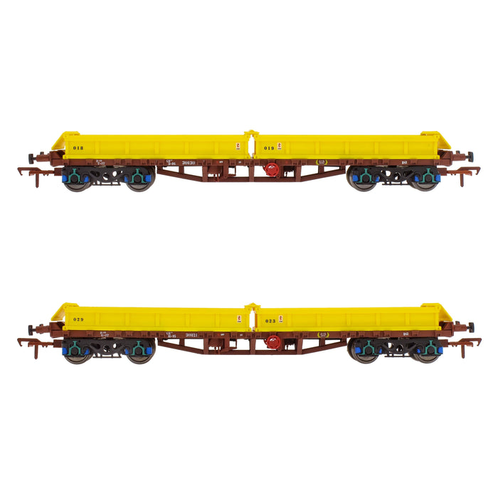 CIÉ/IR 42' Flat - Twin Pack B - Spoil Wagons