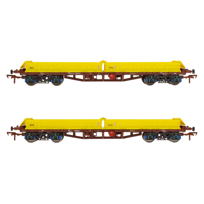 CIÉ/IR 42' Flat - Twin Pack C - Spoil Wagons
