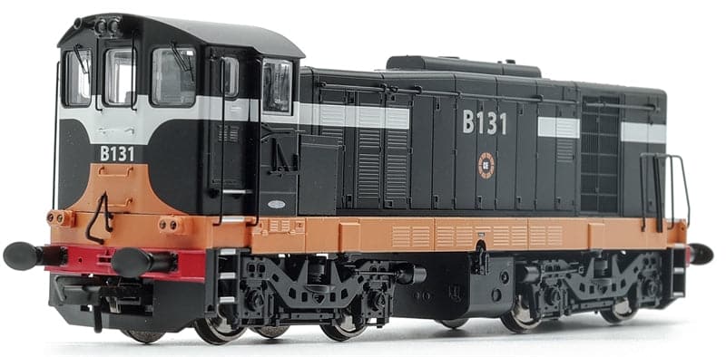 B131 - Class 121 Locomotive - CIE Black & Tan