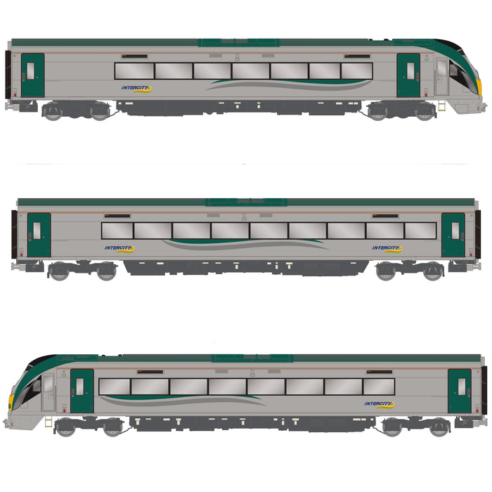 IE 22000 Class 'ICR' - 3-car in original 'Intercity' branded livery, with 'bowling ball' set marker