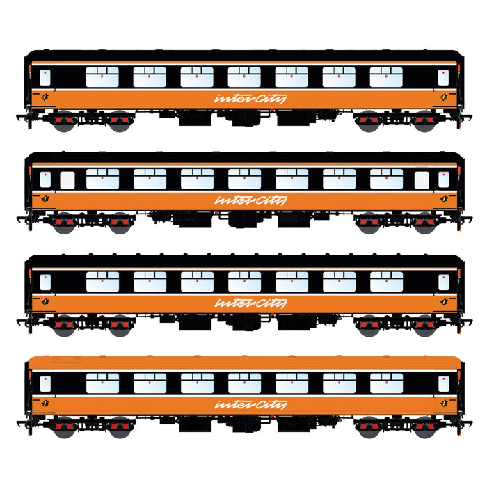CIE/IR Mk.2b/c Passenger Coach - IR Orange - 4 Coach Pack D
